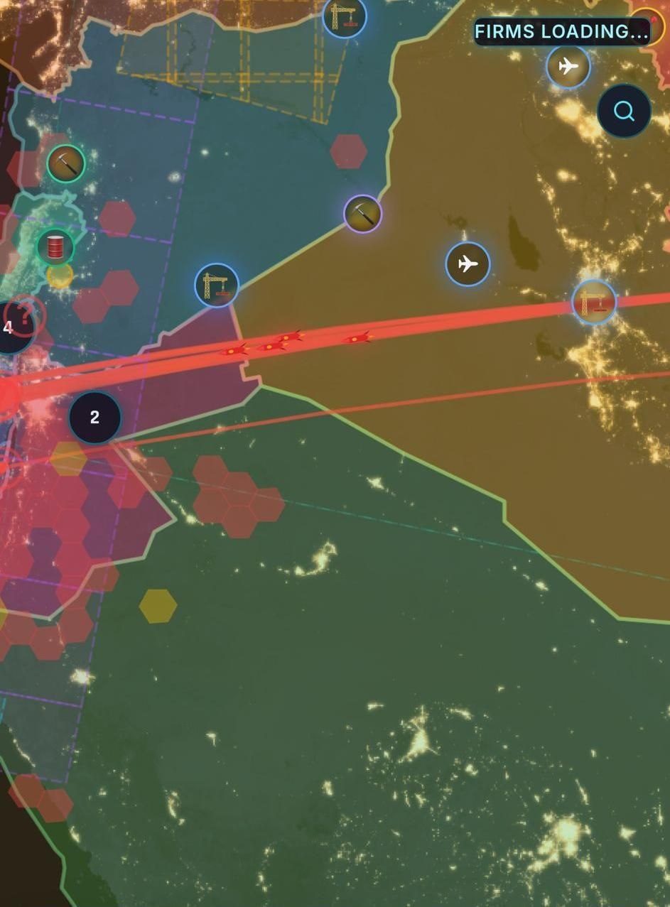 إطلاق صواريخ من إيران بشكل متواصل